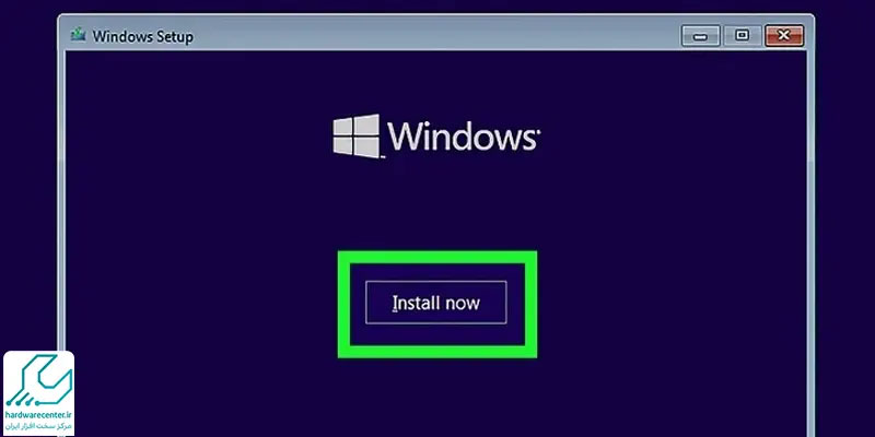 آموزش نصب ویندوز 10