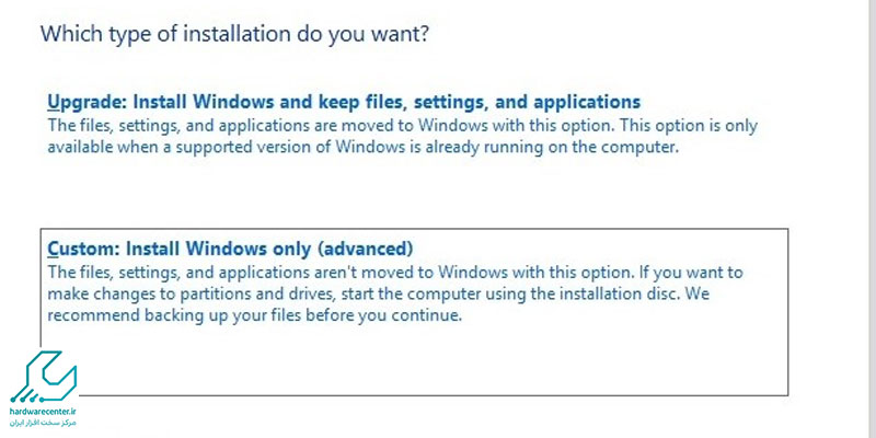 نصب ویندوز 11 با فلش
