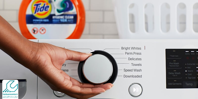 چرا بدنه لباسشویی برق دارد؟