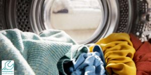 آبگیری نکردن لباسشویی سامسونگ