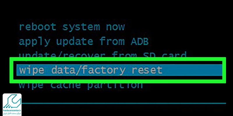 فکتوری ریست موبایل سامسونگ به روش دستی