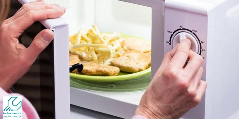 گرم نشدن غذا در مایکروفر سامسونگ