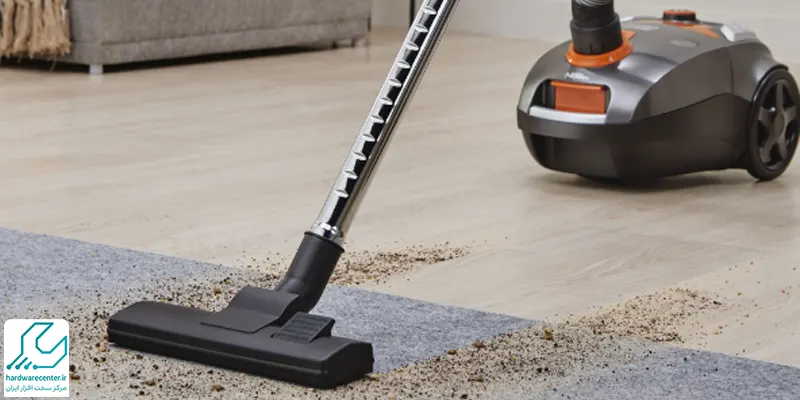 حل مشکل نوسان دور موتور جاروبرقی سامسونگ